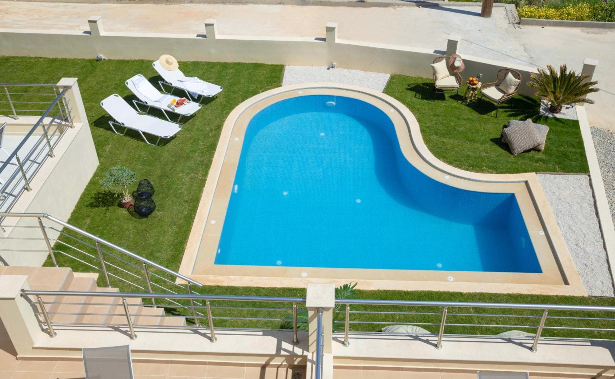 "Peach" - Sea View Maisonette By Sky Hill Resorts Pangalochori Екстер'єр фото