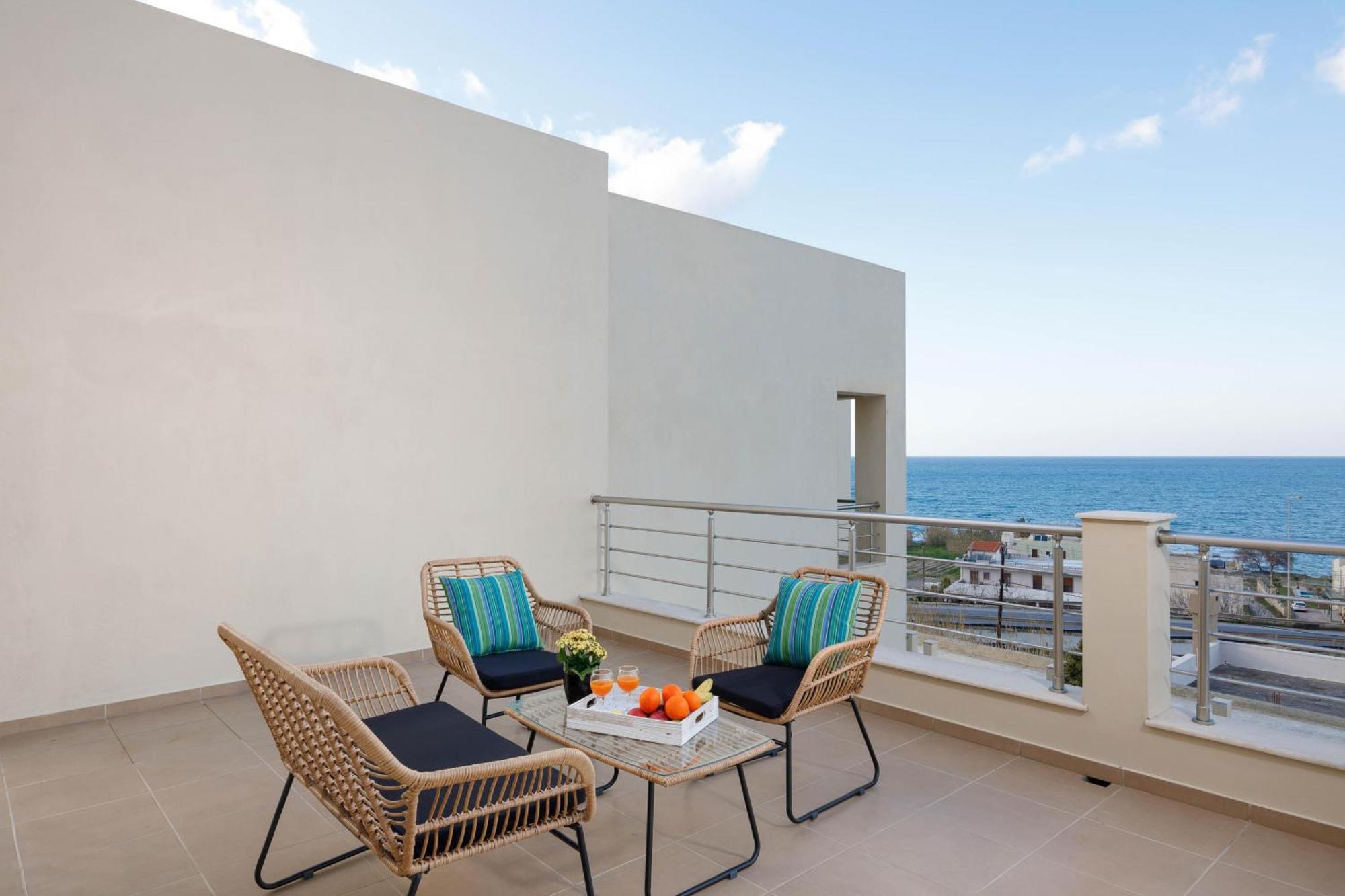"Peach" - Sea View Maisonette By Sky Hill Resorts Pangalochori Екстер'єр фото