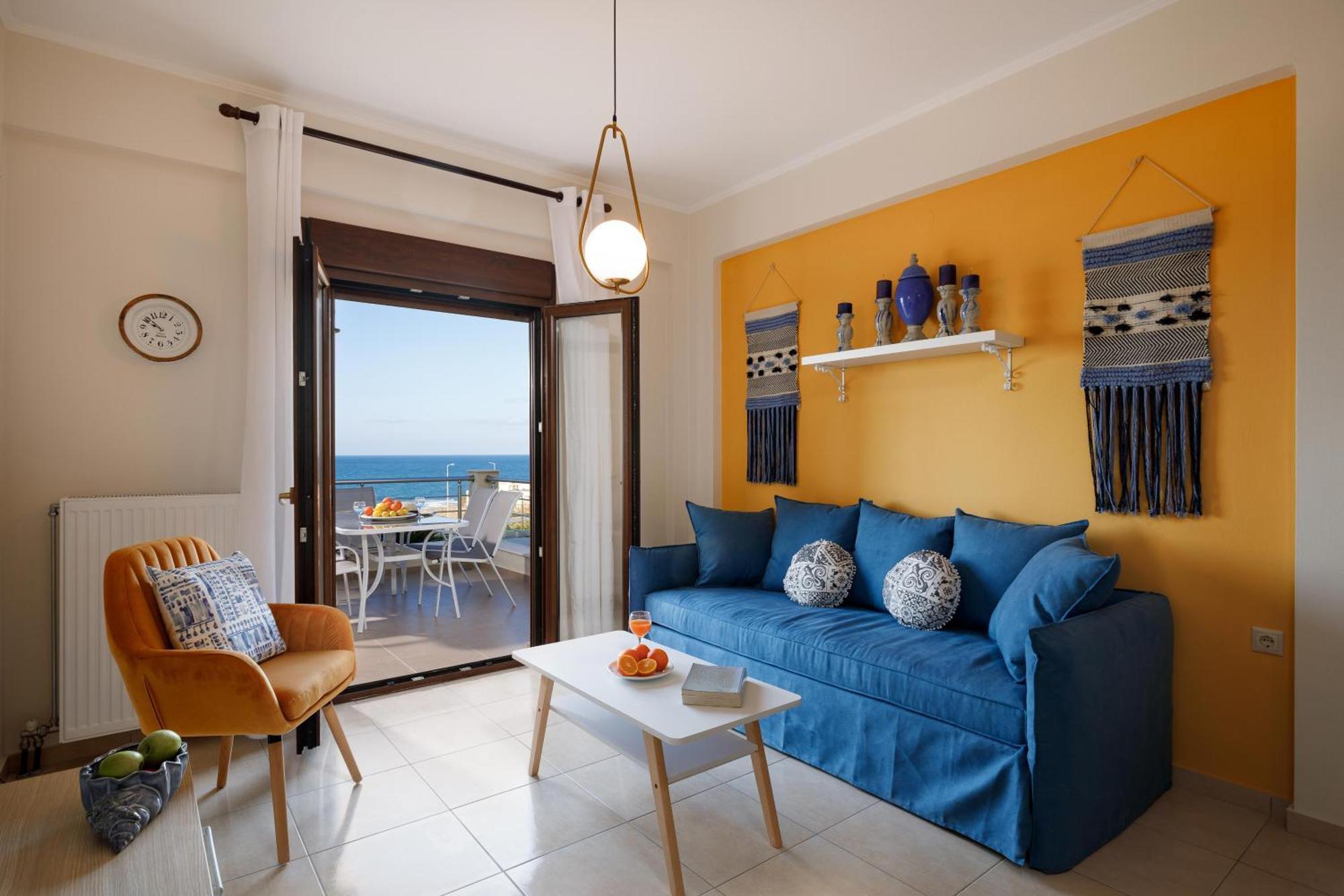 "Peach" - Sea View Maisonette By Sky Hill Resorts Pangalochori Екстер'єр фото